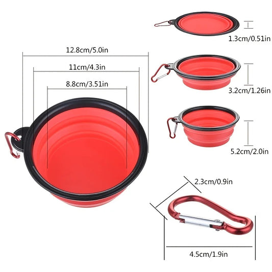 Portable Pet Food Bowl Durable Bowl