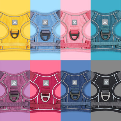 No-Pull Reflective Dog Harness with ID Tag