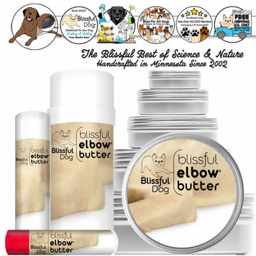 Blissful Elbow® Butter Conditions Your Dog's Elbow Calluses