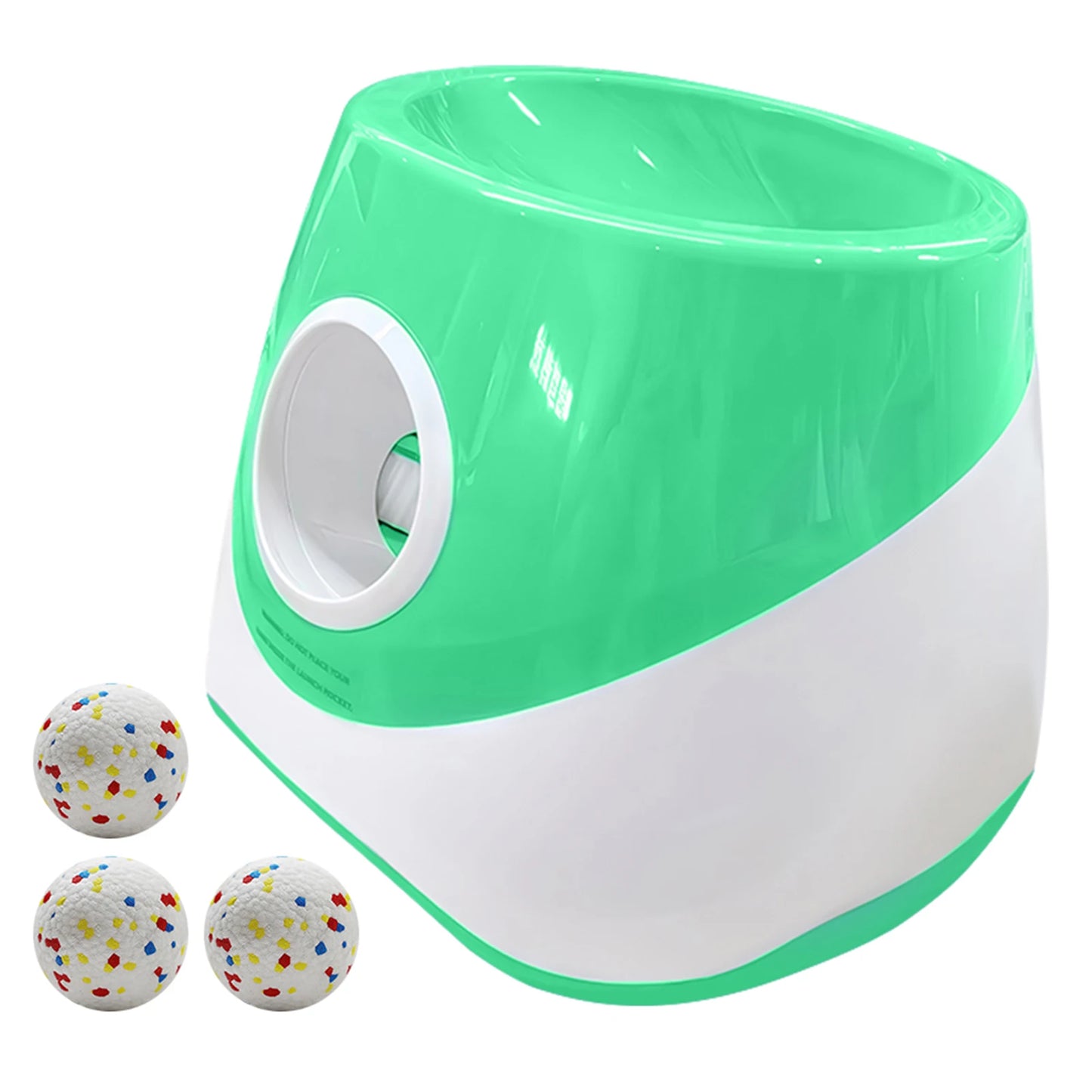 Interactive Automatic Ball Launcher with 3 Tennis Balls Ball