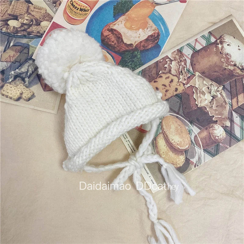 Pet Knitted Dog Hat. Suitable for Small and Medium Dogs and Cats