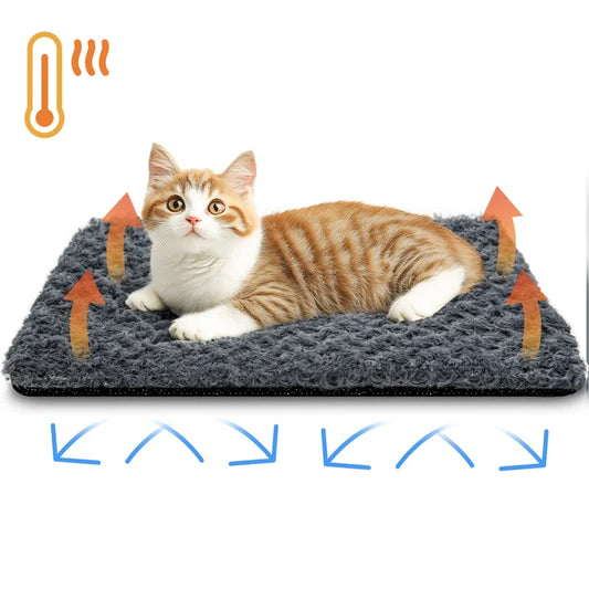 1 PCS Self Heating Pet Pad Warm Mat. For Cats Dogs Washable Thermal Body Heat Reflecting