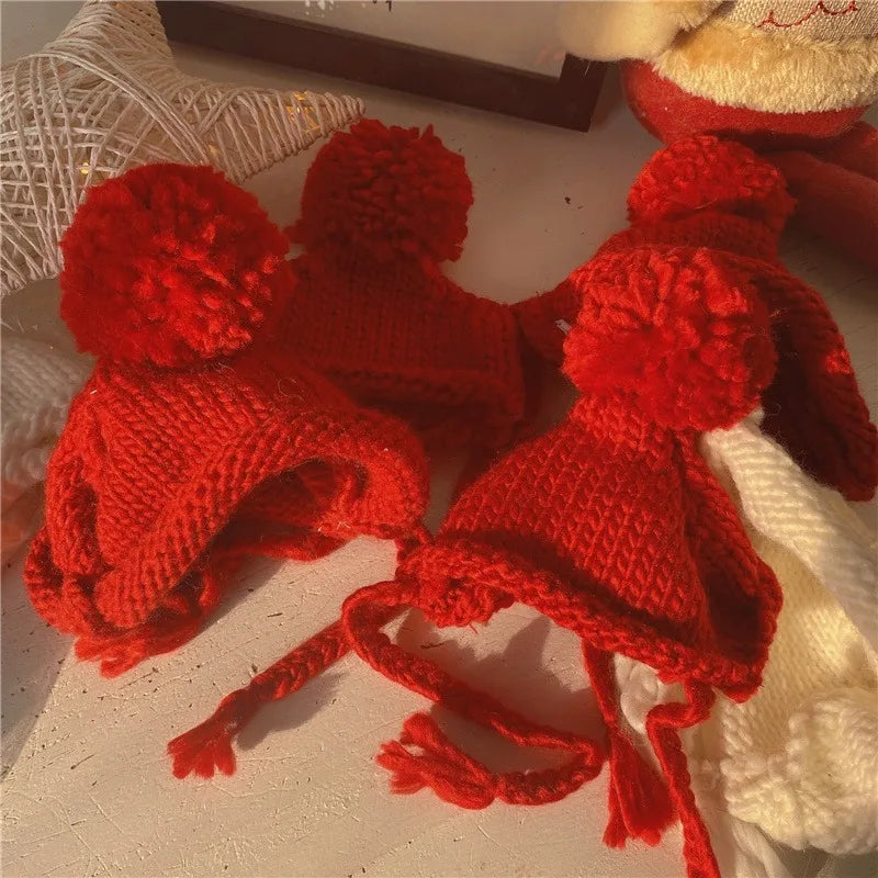 Pet Knitted Dog Hat. Suitable for Small and Medium Dogs and Cats