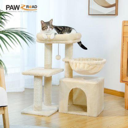 Cat tree Cat Tower for Indoor Cats 2 Styles Cat Activity Tree with Cat Scratching Posts