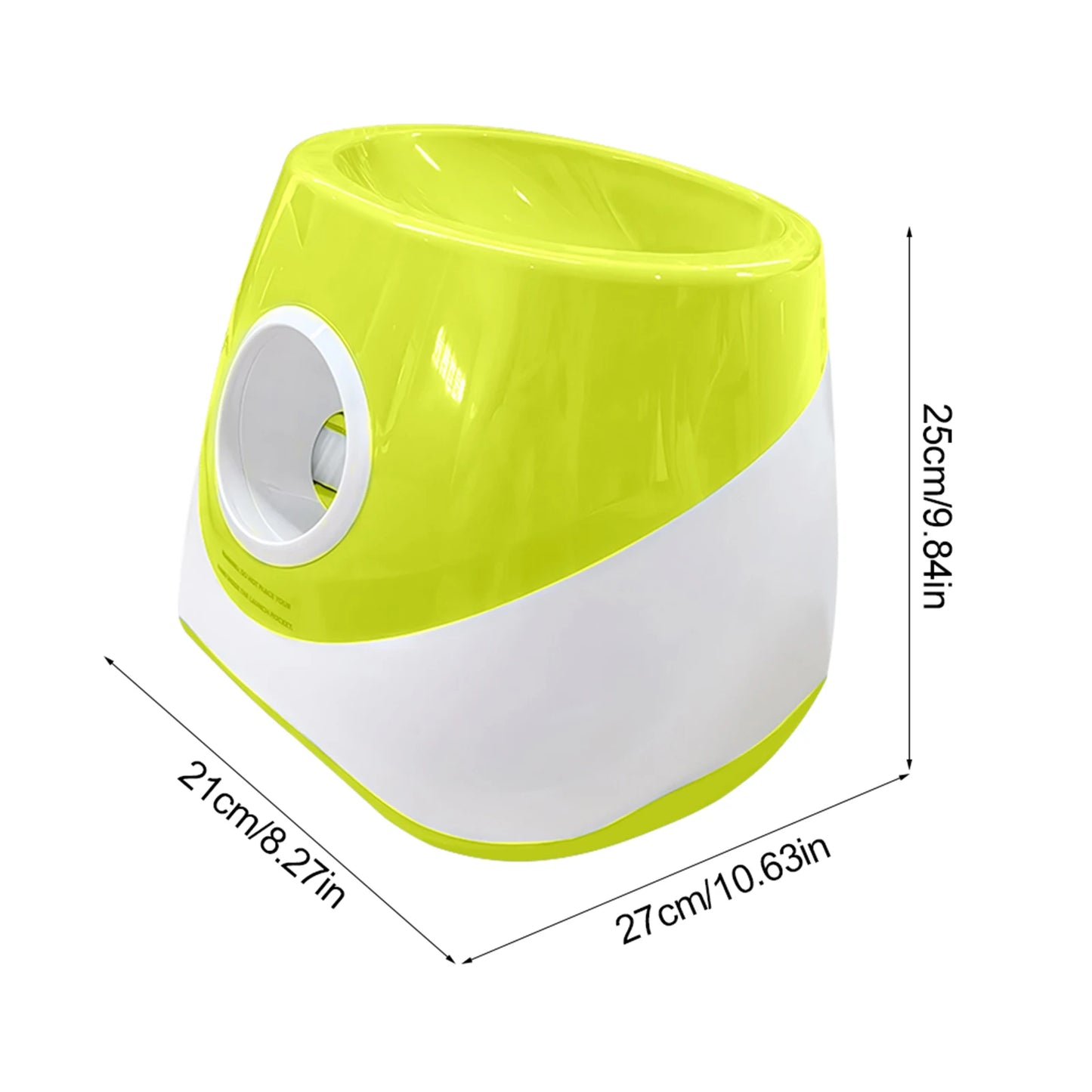 Interactive Automatic Ball Launcher with 3 Tennis Balls Ball