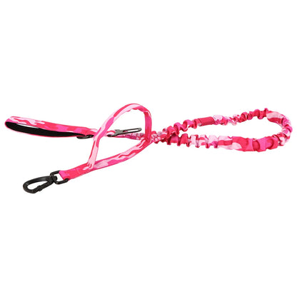 Military Dog Leashes. Adjustable Leash with Quick Release Elastic Rope,