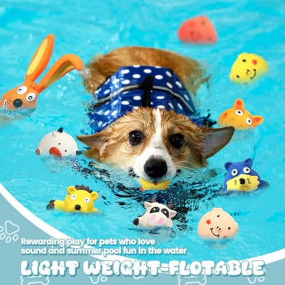 30 Pcs Latex Squeaky Dog Toys. Soft Rubber Dog Chews