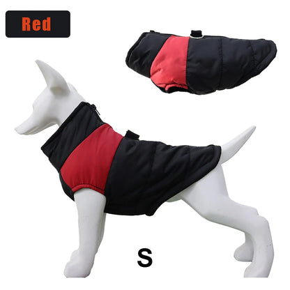 Pet Winter Coat Wind And Waterproof Jacket For Furry Friend