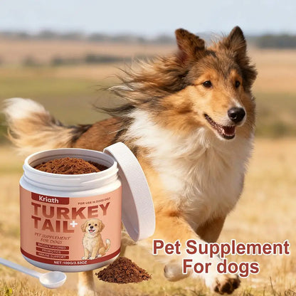 Dog Immune Support Supplement – 100g Daily Immunity Defense, Promotes Healthy Immune System Function for Breeds, Easy-Mix Powder