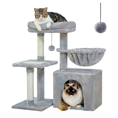 Cat tree Cat Tower for Indoor Cats 2 Styles Cat Activity Tree with Cat Scratching Posts