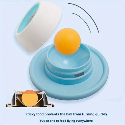 Interactive Cats Dog Pet Lick Mat Yogurt Licking Plate Slow Food Bowl
