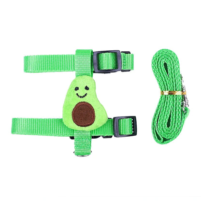 Rabbit Cat Harness and Leash Set