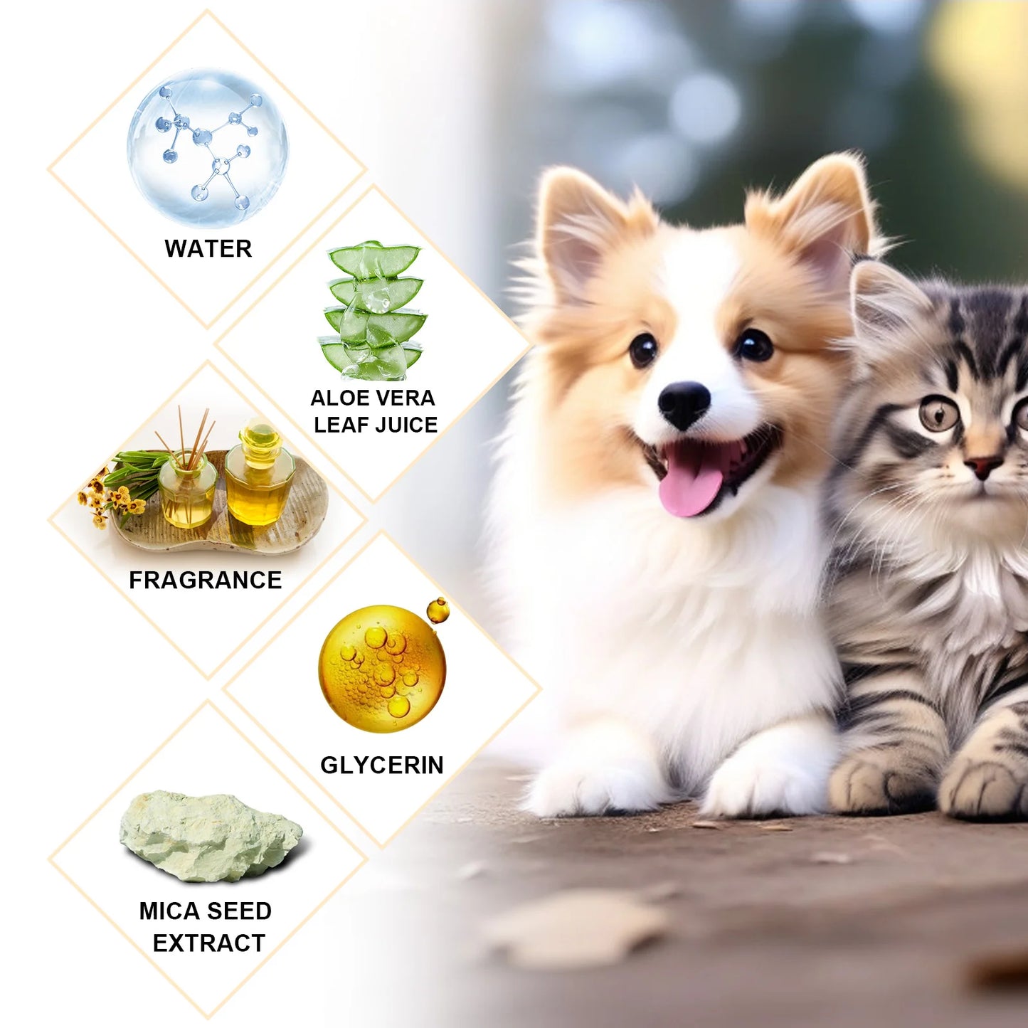 YEGBONG Dog Wash Shampoo: Flea & Mite Killer