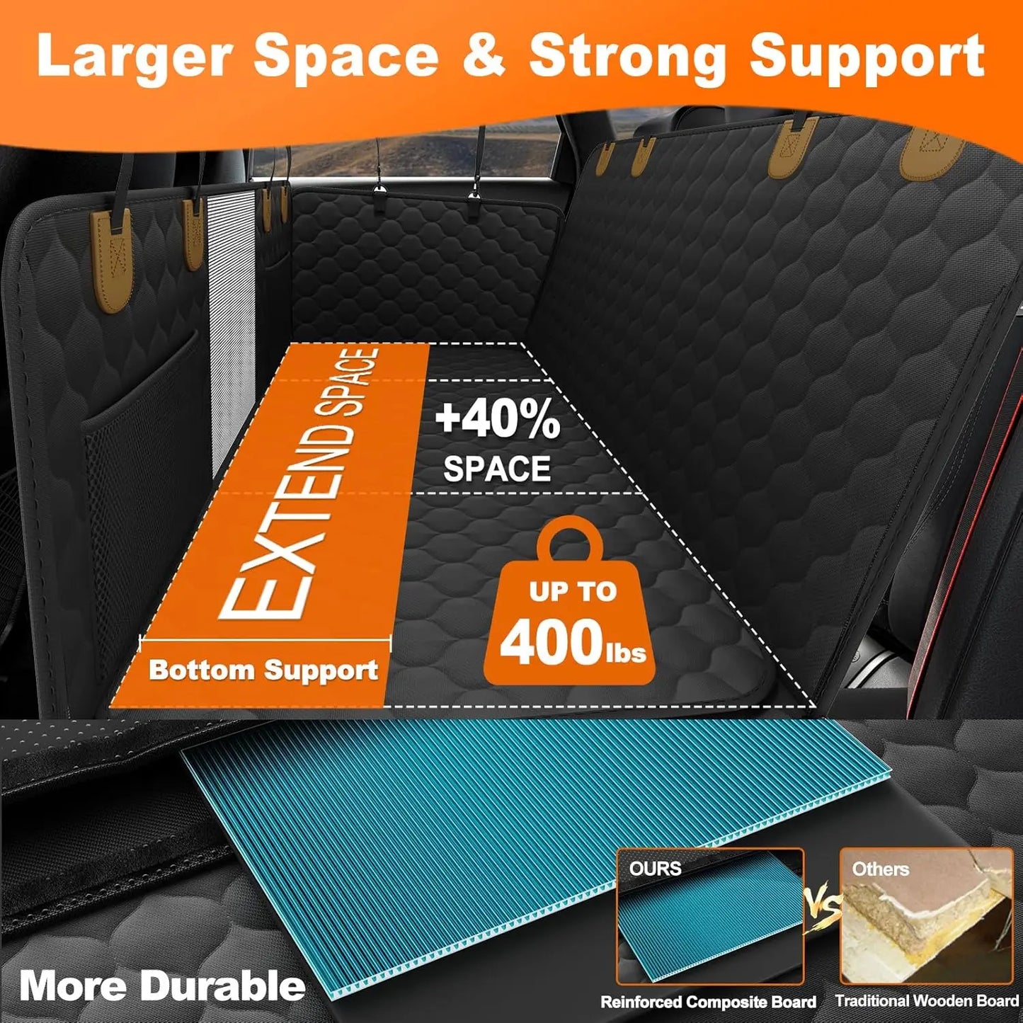 Car Pet Seat Safety Hammock