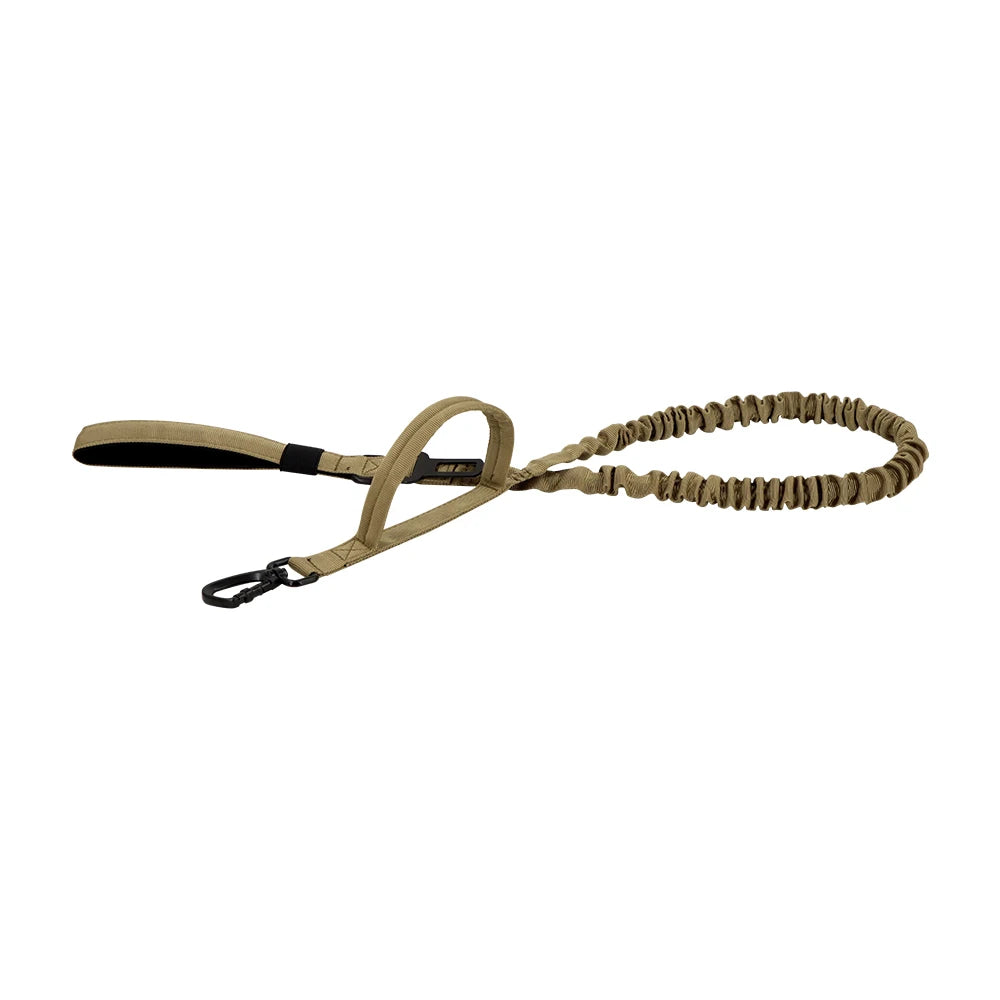 Military Dog Leashes. Adjustable Leash with Quick Release Elastic Rope,
