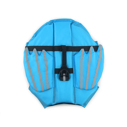 Dog Summer Pet Life Jacket and Swim Suit With Reflective Wing