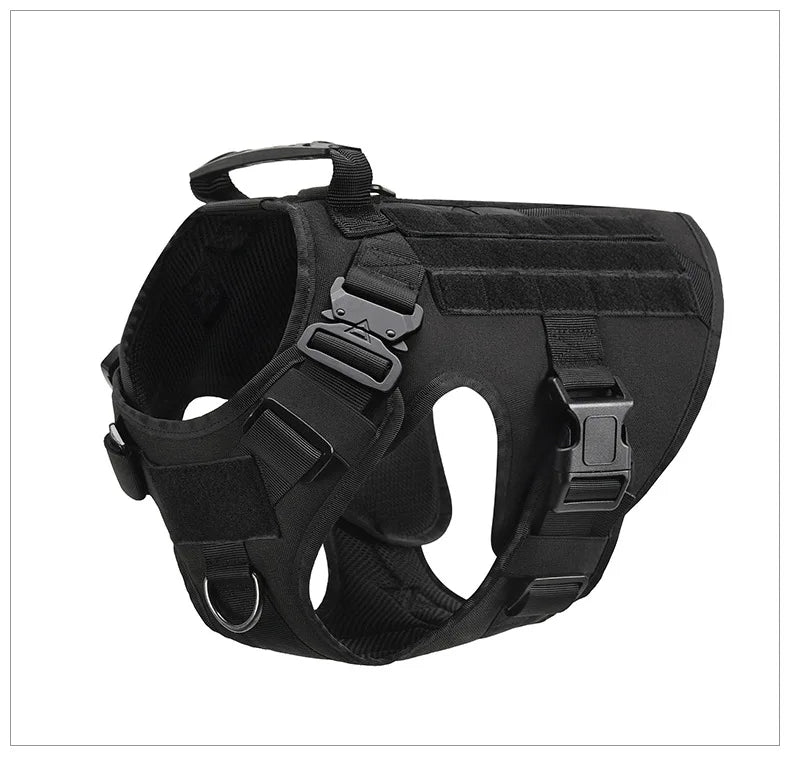 Large Dog Harness and Leash Set. Training Walking Vest Dog Harness and Collar for Medium Large Dogs