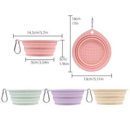 Portable Dog Bowl Foldable