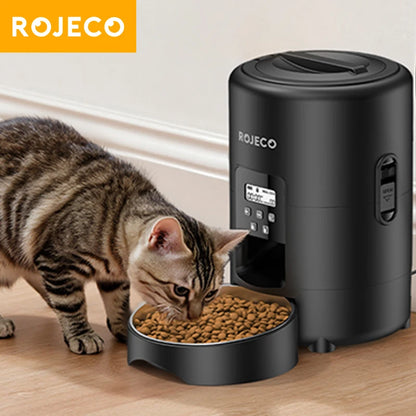 2L Automatic Pet Feeder Smart Cat Food Kibble Dispenser