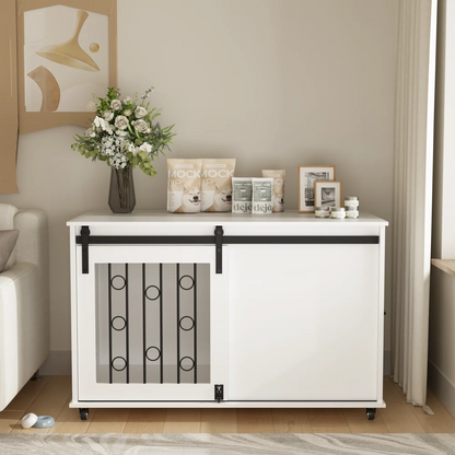 Modern Wooden Dog Crate Furniture