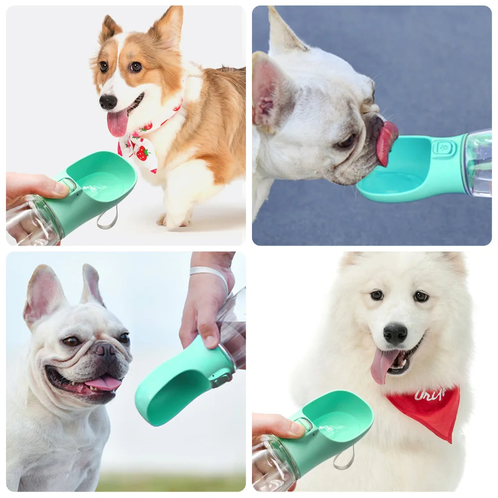 Portable Dog Water Bottle for Small / Large Dogs and Cats.
