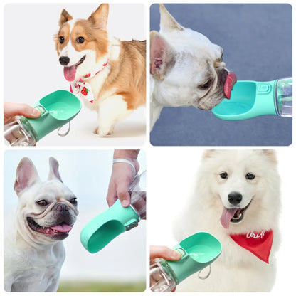 Portable Dog Water Bottle for Small / Large Dogs and Cats.