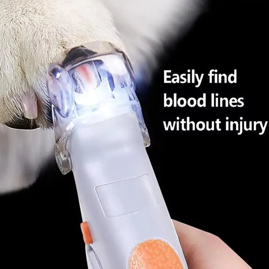 Professional Pet Nail Clippers with Led Light