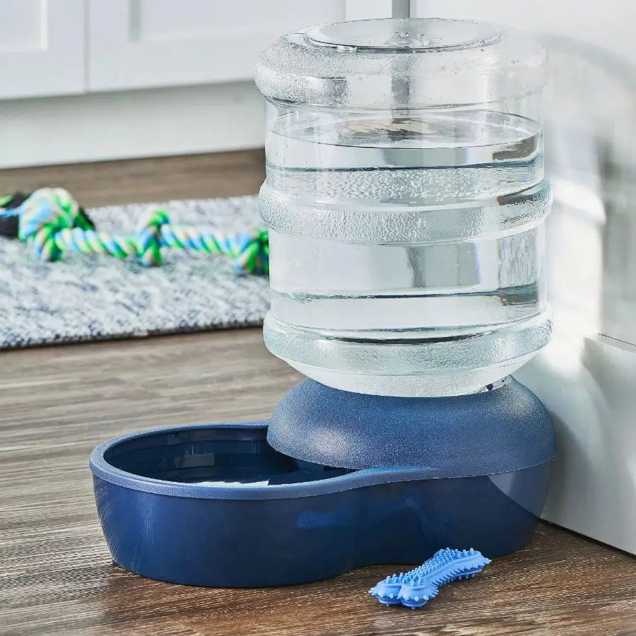 Pet Drinking Fountain, Blue, Extra Large, For Cats and Dogs, 4 Gallons