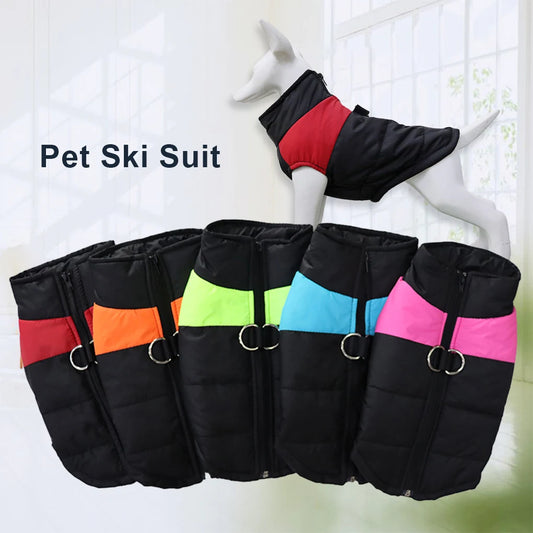Pet Winter Coat Wind And Waterproof Jacket For Furry Friend
