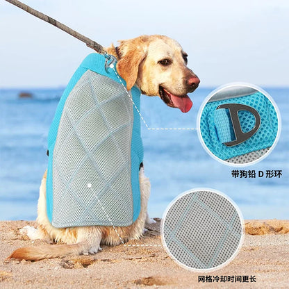 Dog Cooling Vest - Breathable Dog Vest for Hot Summer Days