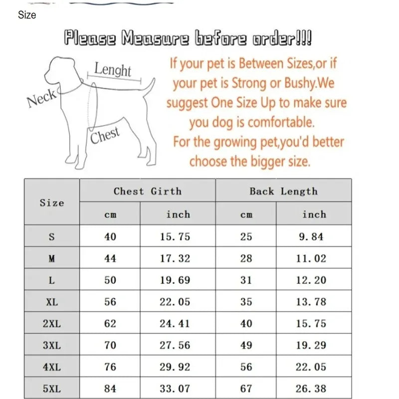 Dog Winter Warm Thick Down Jacket for Small & Medium Dogs -