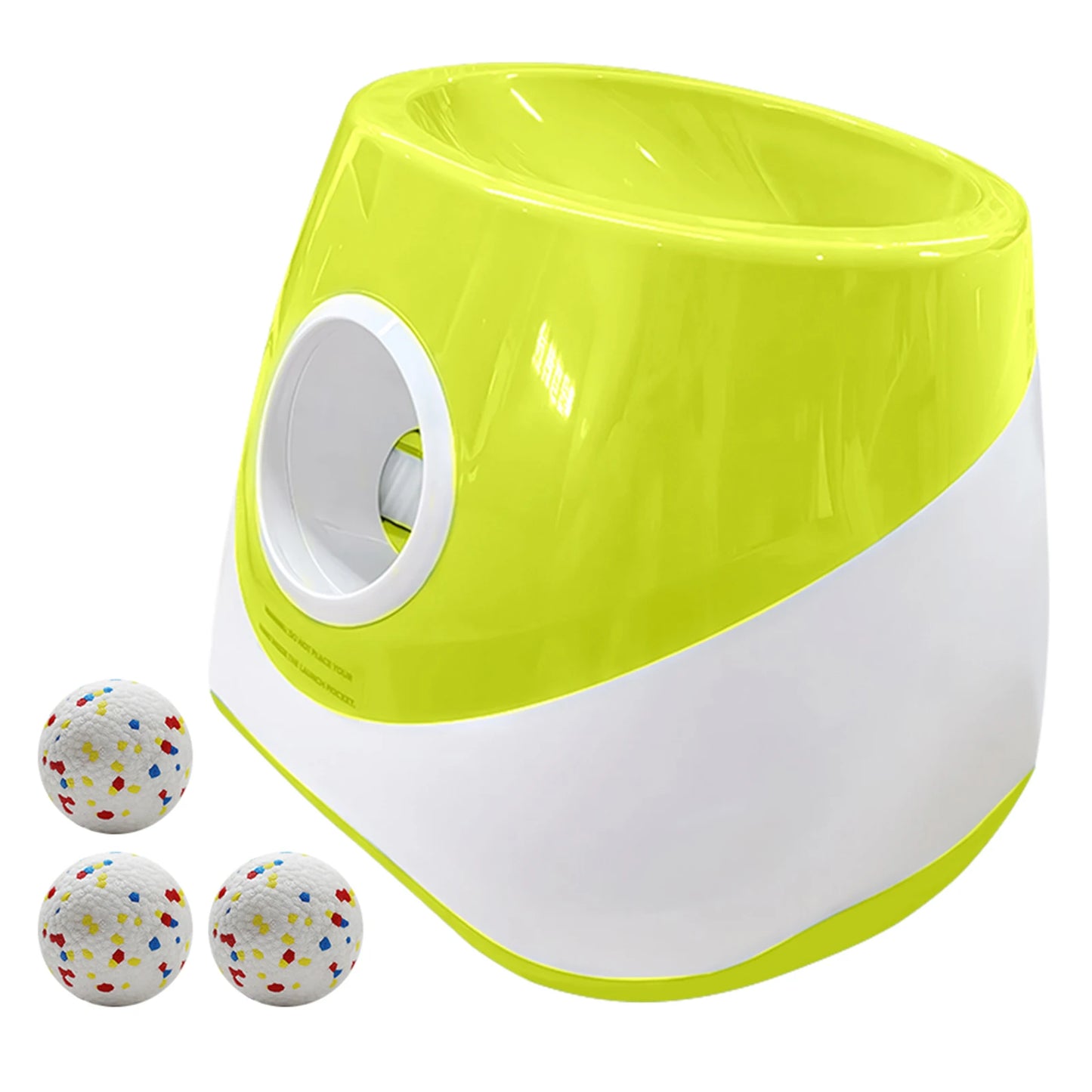 Interactive Automatic Ball Launcher with 3 Tennis Balls Ball