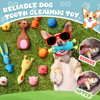 30 Pcs Latex Squeaky Dog Toys. Soft Rubber Dog Chews