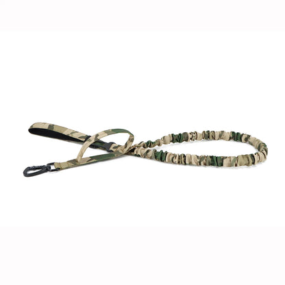 Military Dog Leashes. Adjustable Leash with Quick Release Elastic Rope,