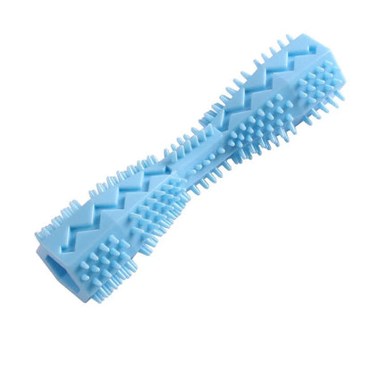 Puppy Teething Toy Dog Chew Stick Bite Resistant Leak Proof Food Dispenser