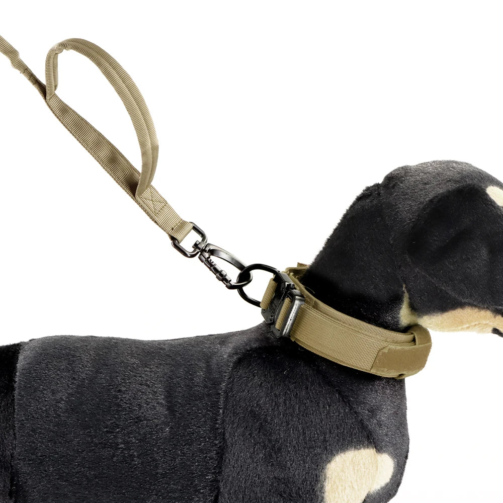 Military Dog Leashes. Adjustable Leash with Quick Release Elastic Rope,