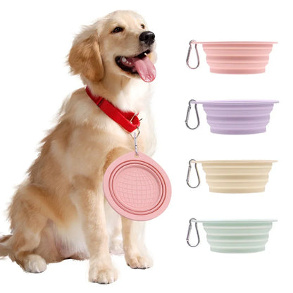 Portable Dog Bowl Foldable
