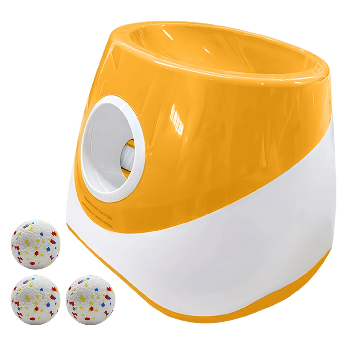 Interactive Automatic Ball Launcher with 3 Tennis Balls Ball