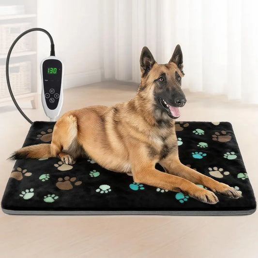 Large Dog Heating Pad 36x24 in with Smart Thermostat