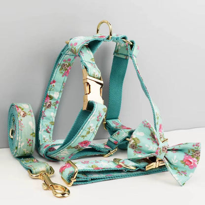 Blue Blossom Floral Set