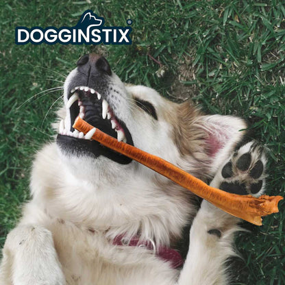 Dogginstix Bully Stick Dog Chew, All-Natural, Grass-Fed Beef, Odor-Free